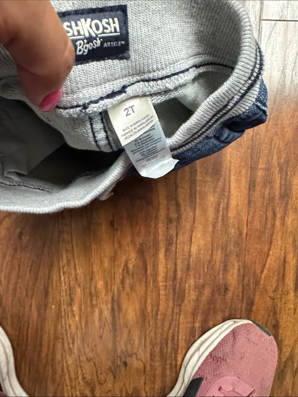 OshKosh B'gosh Navy Blue Pull-On Jogger Pants